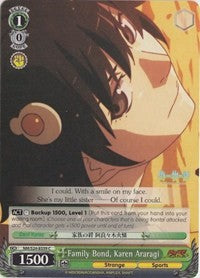 Family Bond, Karen Araragi (NM/S24-E039) [NISEMONOGATARI] | Cracking-Singles
