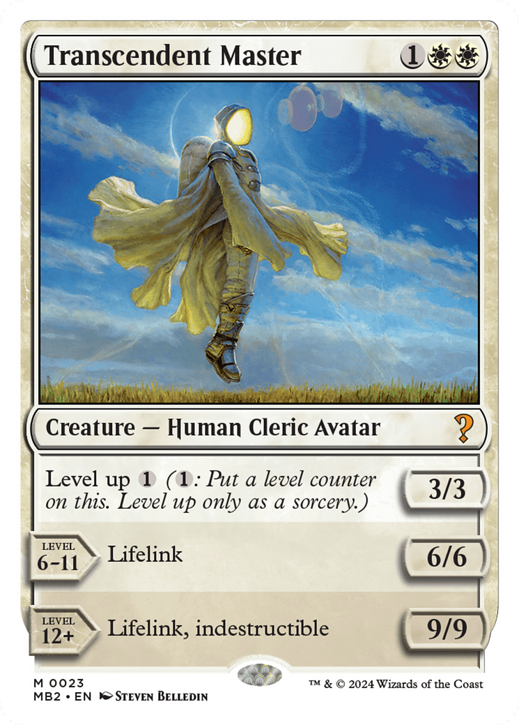 Transcendent Master (White Border) [Mystery Booster 2] | Cracking-Singles