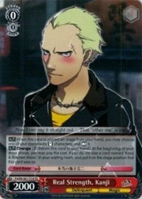Real Strength, Kanji (P4/EN-S01-T14 TD) [Persona 4 ver.E] | Cracking-Singles