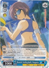 Beach Volleyball, Nagato (SY/W08-E085 U) [The Melancholy of Haruhi Suzumiya] | Cracking-Singles
