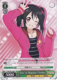 Nico in Regular Clothes (LL/EN-W01-068 C) [Love Live! DX] | Cracking-Singles