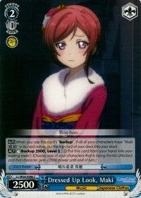 Dressed Up, Maki (LL/W34-E086 C) [Love Live! Vol. 2] | Cracking-Singles
