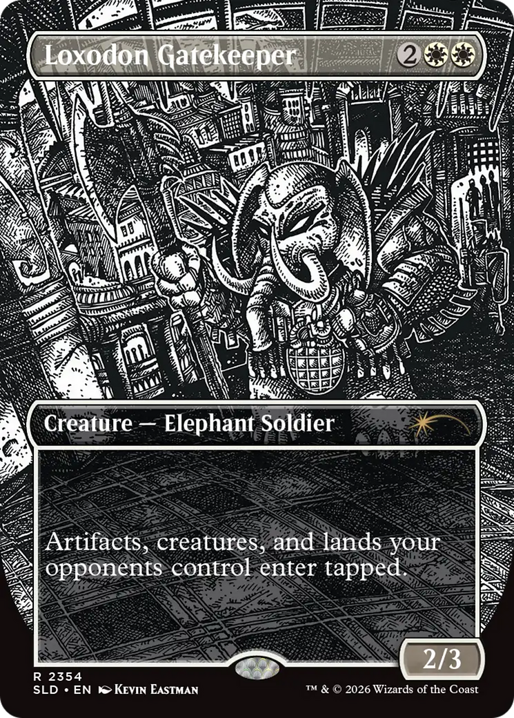 Loxodon Gatekeeper (2354) [Secret Lair Drop Series] | Cracking-Singles