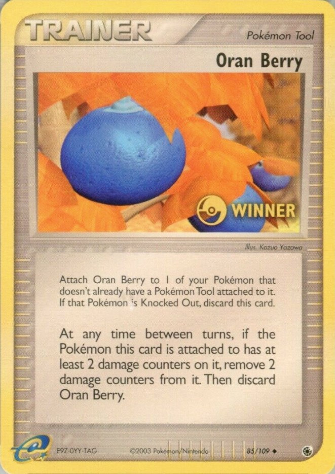 Oran Berry (85/109) (Winner) [EX: Ruby & Sapphire] | Cracking-Singles