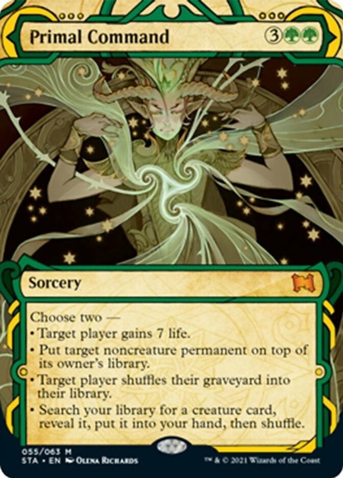 Primal Command (Foil Etched) [Strixhaven: Mystical Archive] | Cracking-Singles
