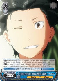 Talking About the Future Smiling, Subaru (RZ/S46-E073 U) [Re:ZERO] | Cracking-Singles