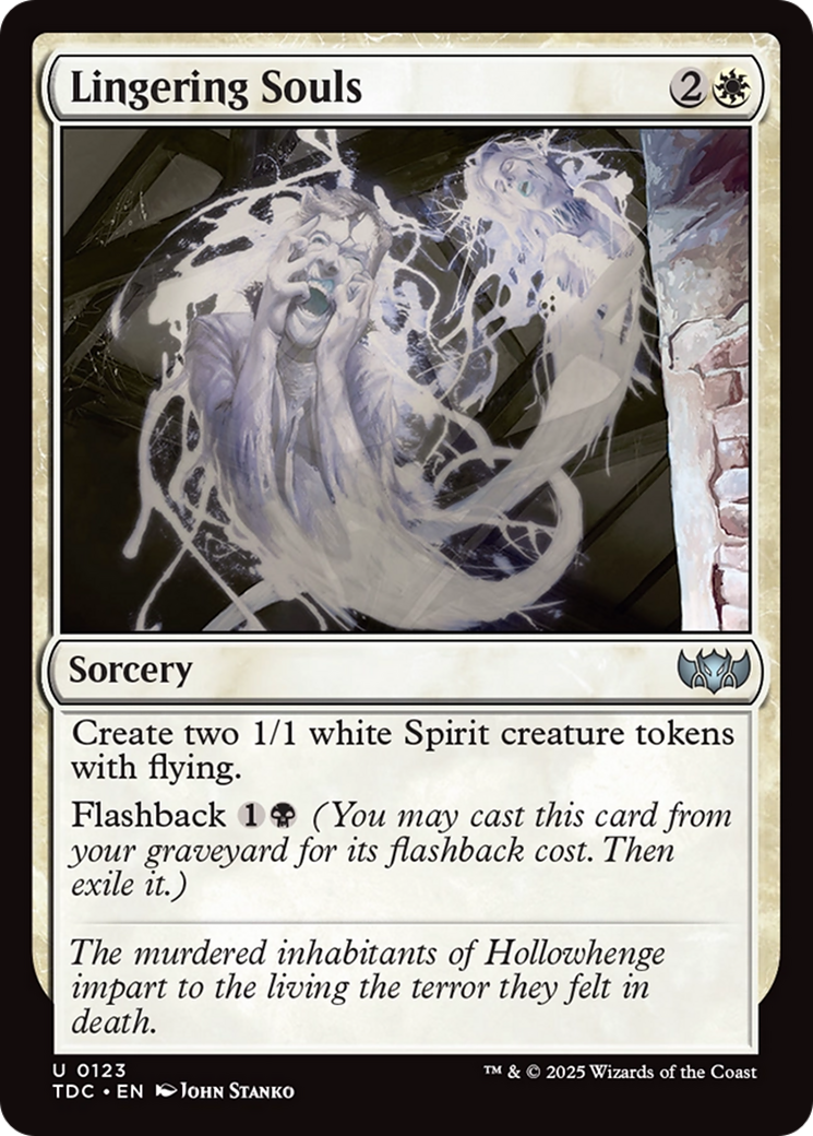 Lingering Souls [Tarkir: Dragonstorm Commander] | Cracking-Singles