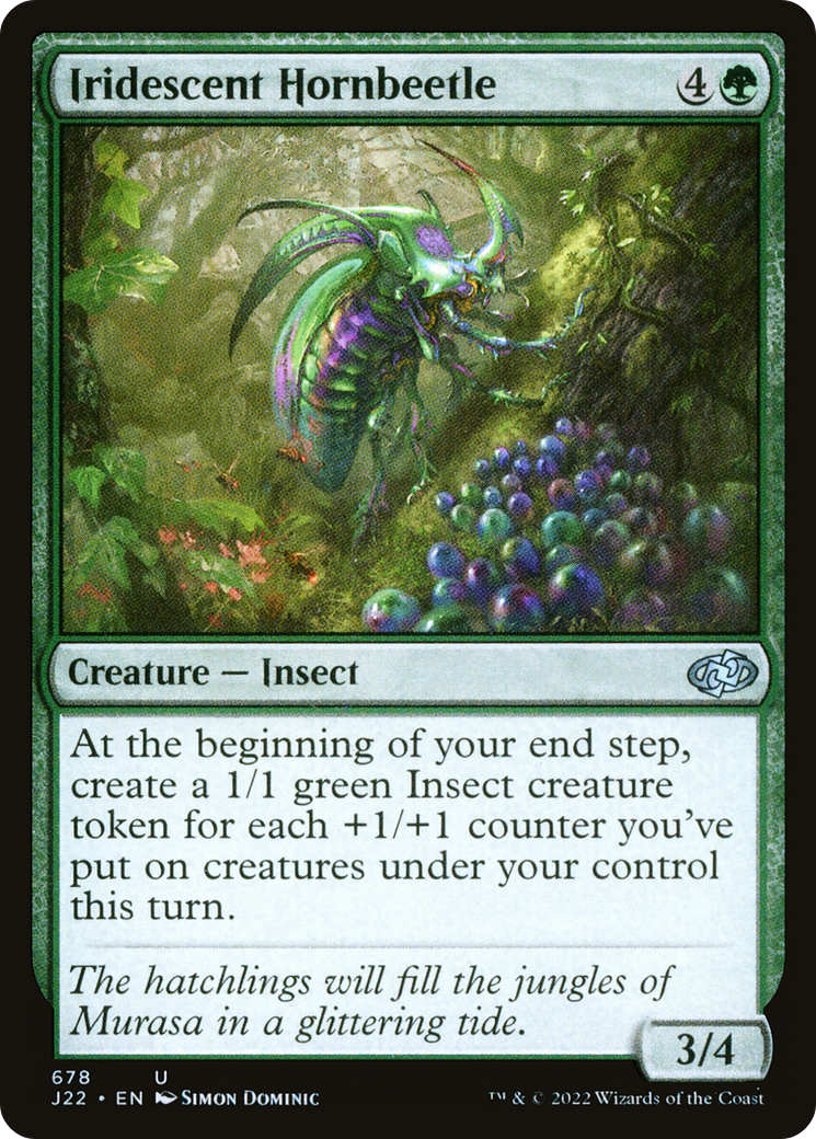 Iridescent Hornbeetle [Jumpstart 2022] | Cracking-Singles