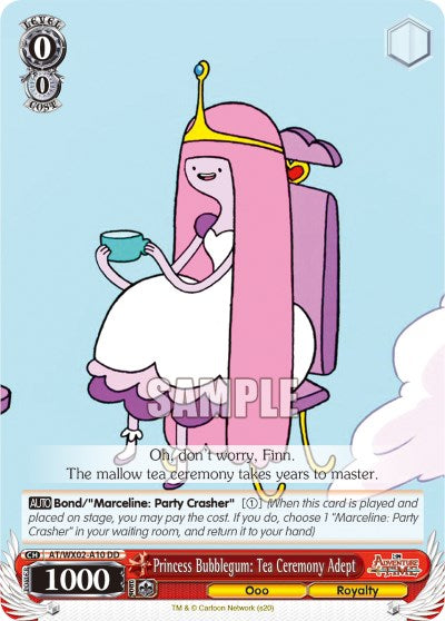 Princess Bubblegum: Tea Ceremony Adept (AT/WX02-A10) (Promo) [Adventure Time] | Cracking-Singles
