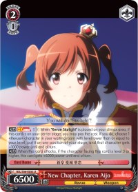 New Chapter, Karen Aijo (RSL/S56-E053 U) [Revue Starlight] | Cracking-Singles