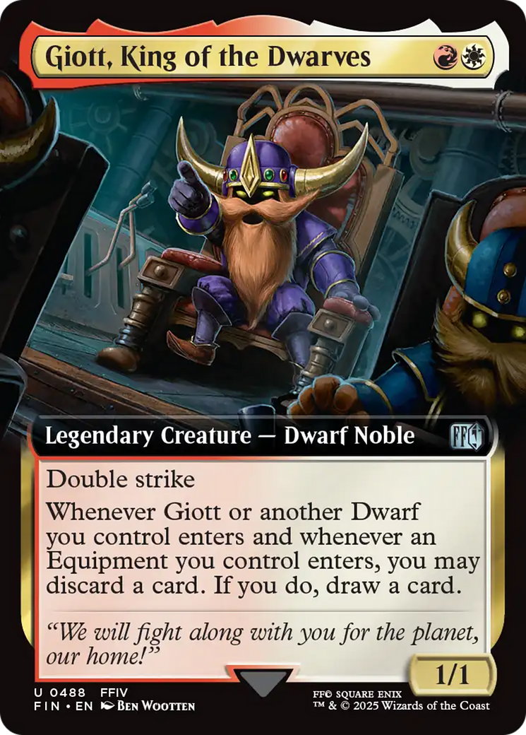 Giott, King of the Dwarves (Extended Art) [FINAL FANTASY] | Cracking-Singles
