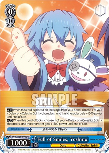 Full of Smiles, Yoshino [Date A Live Vol.2] | Cracking-Singles