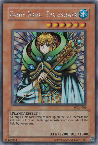 Fairy King Truesdale [WC4-001] Secret Rare | Cracking-Singles