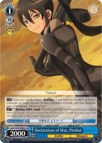 Declaration of War, Pitohui (GGO/S59-E080S SR) [Gun Gale Online] | Cracking-Singles