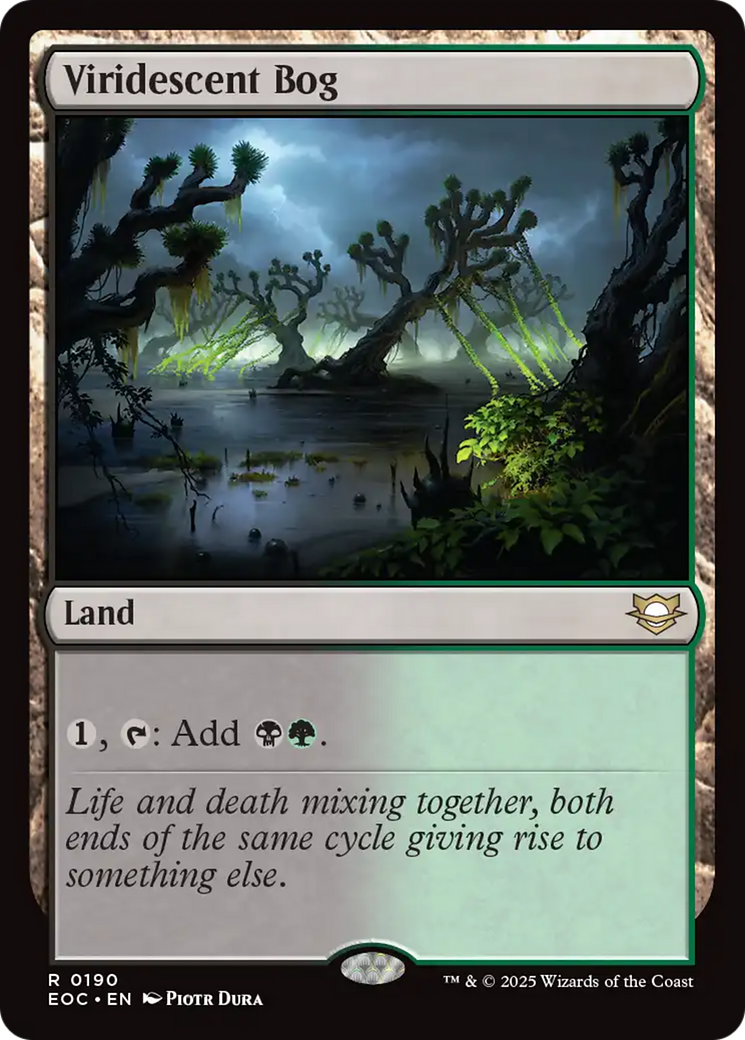 Viridescent Bog [Edge of Eternities Commander] | Cracking-Singles