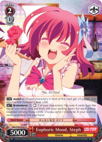 Euphoric Mood, Steph (NGL/S58-E063 U) [No Game No Life] | Cracking-Singles