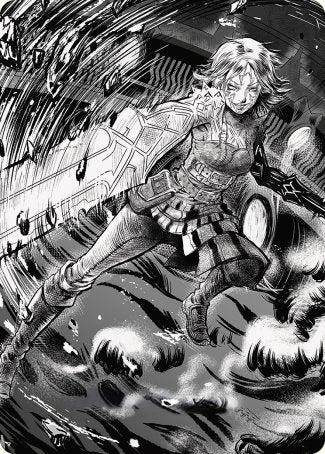 Nahiri, the Unforgiving 2 Art Card [Phyrexia: All Will Be One Art Series] | Cracking-Singles