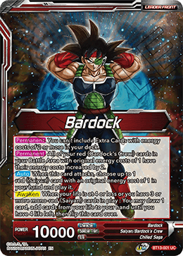 Bardock // SS Bardock, the Legend Awakened (Uncommon) (BT13-001) [Supreme Rivalry] | Cracking-Singles