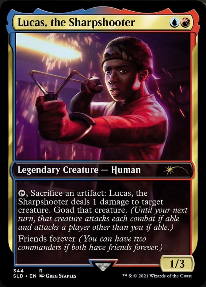 Lucas, the Sharpshooter [Secret Lair Drop Series] | Cracking-Singles