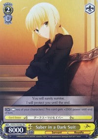 Saber in a Dark Suit (FZ/S17-E102 TD) [Fate/Zero] | Cracking-Singles