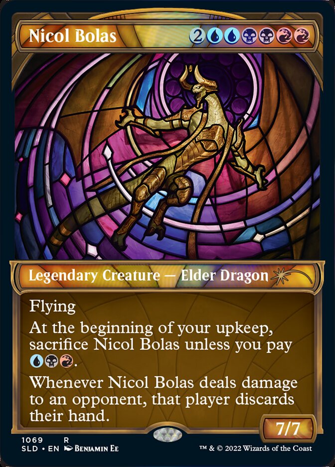 Nicol Bolas (Showcase Textured) [Secret Lair Drop Series] | Cracking-Singles