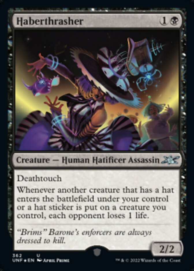 Haberthrasher (Galaxy Foil) [Unfinity] | Cracking-Singles