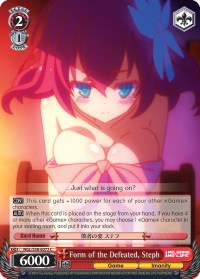 Form of the Defeated, Steph (NGL/S58-E072 C) [No Game No Life] | Cracking-Singles