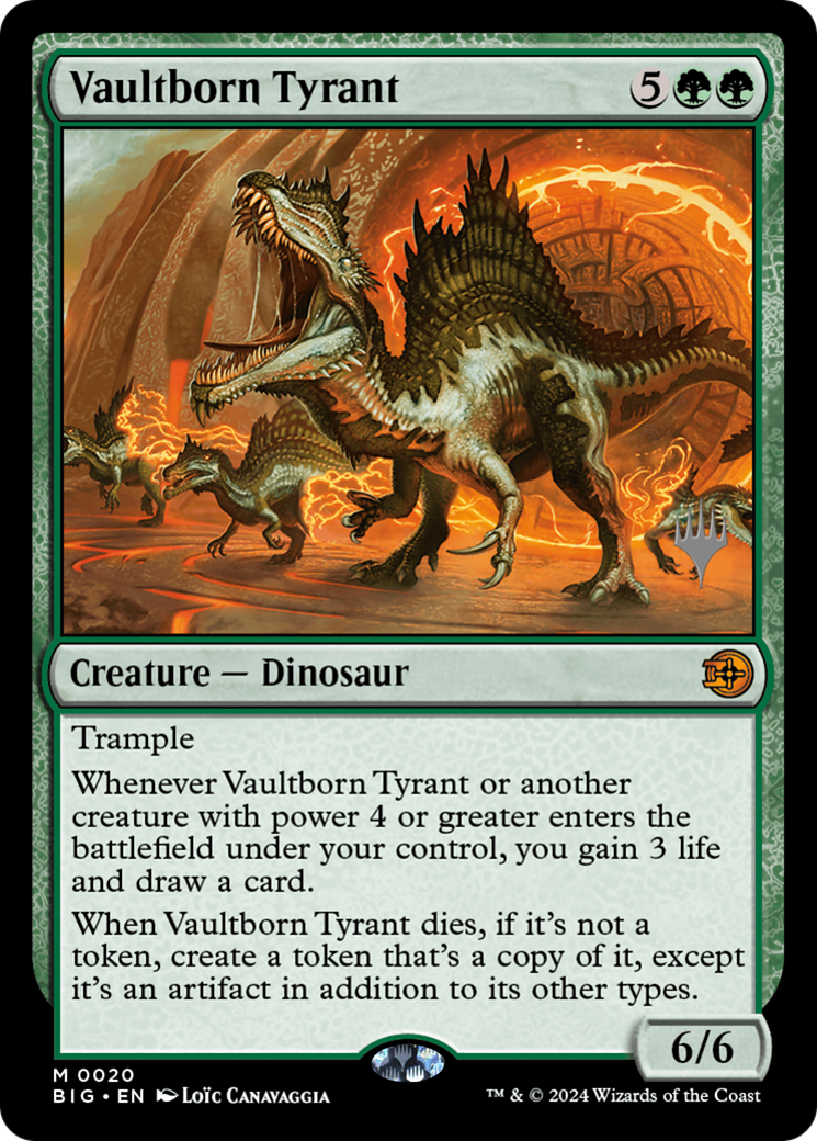 Vaultborn Tyrant [Lorwyn Eclipsed Promos] | Cracking-Singles