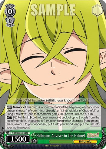 Helbram: Adviser in the Helmet [The Seven Deadly Sins: Revival of The Commandments] | Cracking-Singles