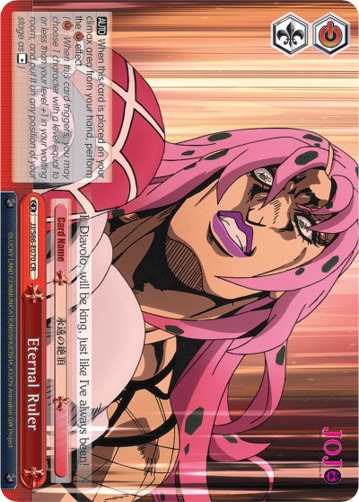 Eternal Ruler (JJ/S66-E070 CR) [JoJo's Bizarre Adventure: Golden Wind] | Cracking-Singles