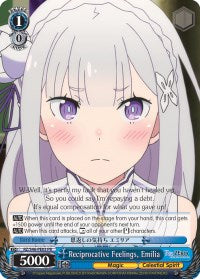 Reciprocative Feelings, Emilia (RZ/S46-PE03) (Promo) [Re:ZERO] | Cracking-Singles