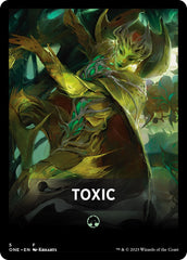 Toxic Theme Card [Phyrexia: All Will Be One Tokens] | Cracking-Singles