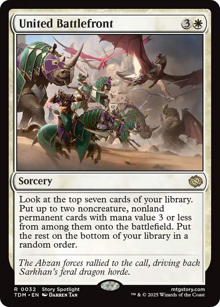 United Battlefront [Tarkir: Dragonstorm] | Cracking-Singles