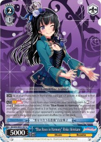 "Blue Roses in Harmony" Rinko Shirokane (BD/EN-W03-107 U) [BanG Dream! Girls Band Party! MULTI LIVE] | Cracking-Singles