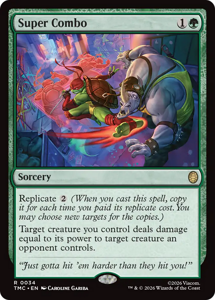 Super Combo [Teenage Mutant Ninja Turtles Commander] | Cracking-Singles
