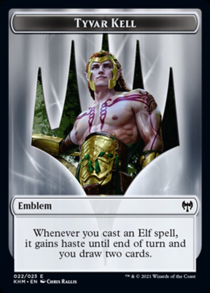 Tyvar Kell Emblem [Kaldheim Tokens] | Cracking-Singles