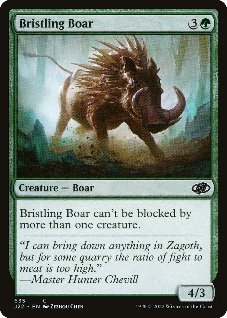 Bristling Boar [Jumpstart 2022] | Cracking-Singles