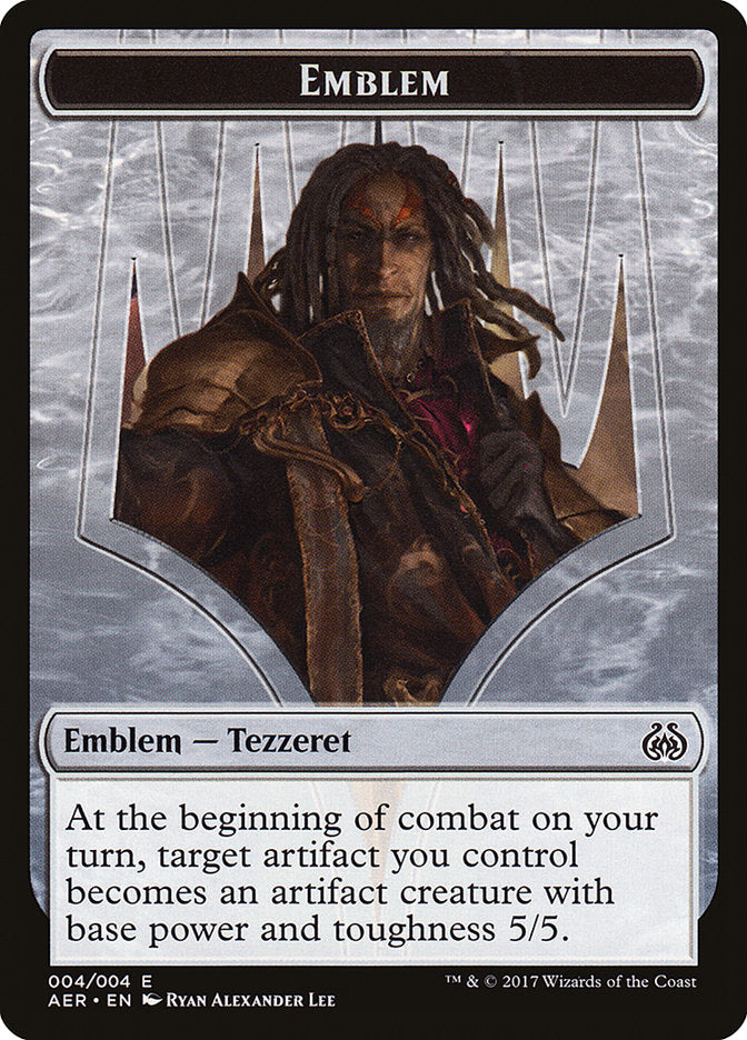Tezzeret the Schemer Emblem [Aether Revolt Tokens] | Cracking-Singles