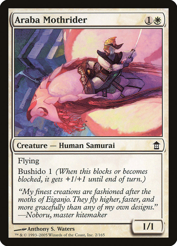 Araba Mothrider [Saviors of Kamigawa] | Cracking-Singles