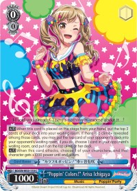 "Poppin'Colors!" Arisa Ichigaya (BD/EN-W03-110 C) [BanG Dream! Girls Band Party! MULTI LIVE] | Cracking-Singles