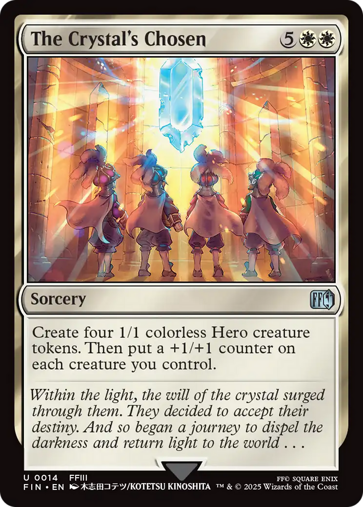 The Crystal's Chosen [FINAL FANTASY] | Cracking-Singles