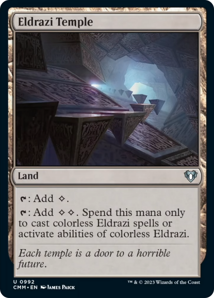Eldrazi Temple [Commander Masters] | Cracking-Singles