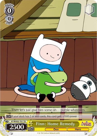 Finn: Home Remedy (AT/WX02-T01 TD) [Adventure Time] | Cracking-Singles
