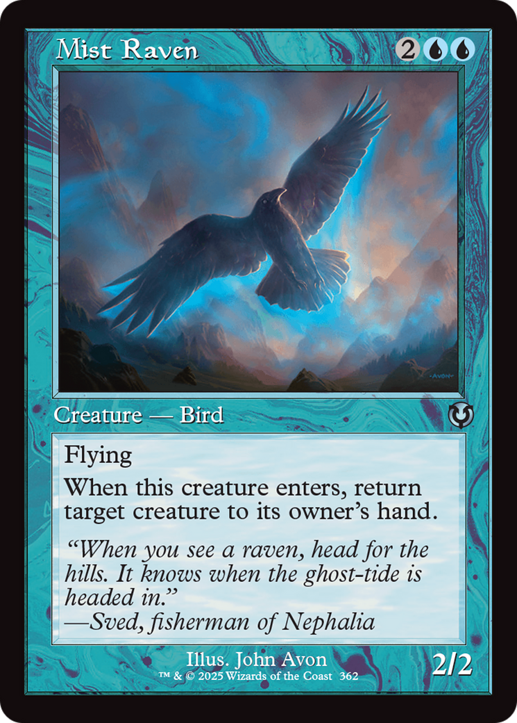 Mist Raven (Retro Frame) [Innistrad Remastered] | Cracking-Singles
