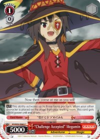 "Challenge Accepted" Megumin (KS/W55-E065 C) [KonoSuba 2] | Cracking-Singles