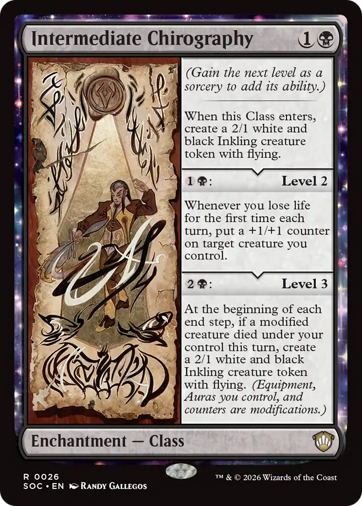 Intermediate Chirography [Secrets of Strixhaven Commander] | Cracking-Singles