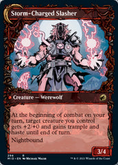 Reckless Stormseeker // Storm-Charged Slasher (Showcase Equinox) [Innistrad: Midnight Hunt] | Cracking-Singles