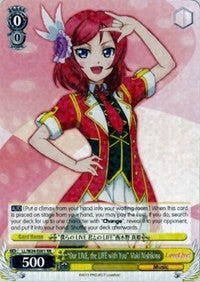 "Our LIVE, the LIFE with You" Maki Nishikino (LL/W24-E001 RR) [Love Live!] | Cracking-Singles