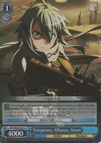 Temporary Alliance, Sinon (SAO/SE23-E21 R) (Parallel Foil) [Sword Art Online II] | Cracking-Singles