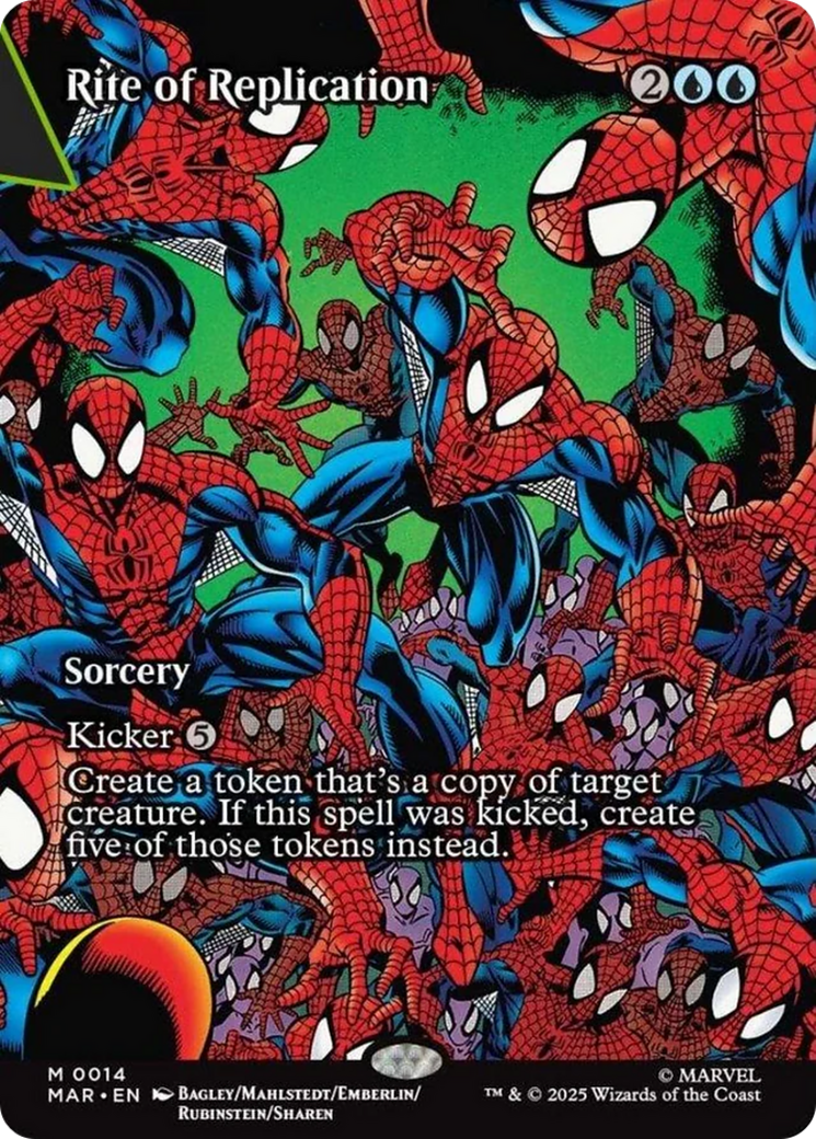 Rite of Replication (Borderless) [Marvel Universe: Eternal-Legal] | Cracking-Singles